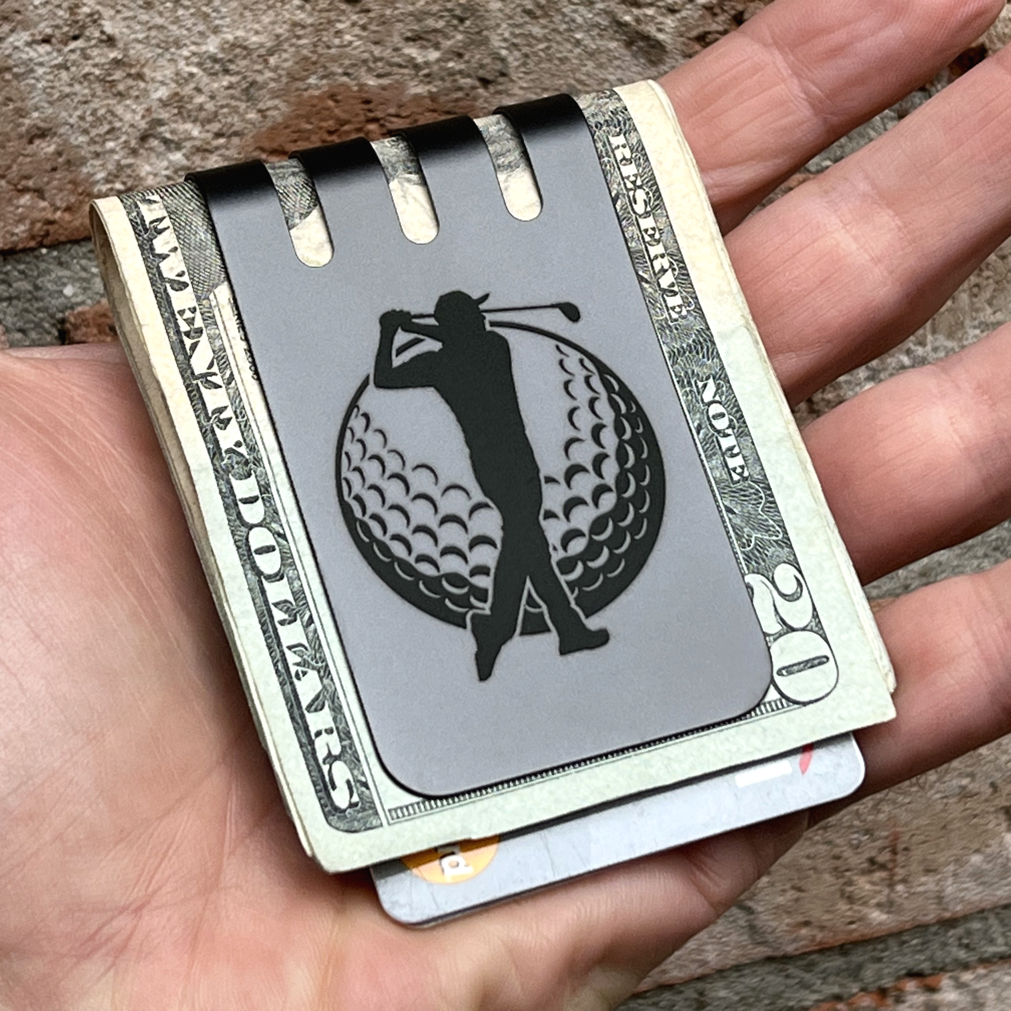 Golf Money Clip